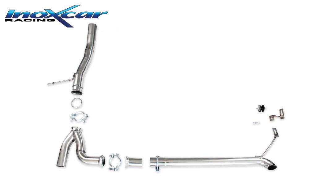 Echappement inox double sortie pour Megane 4 GT à Lyon