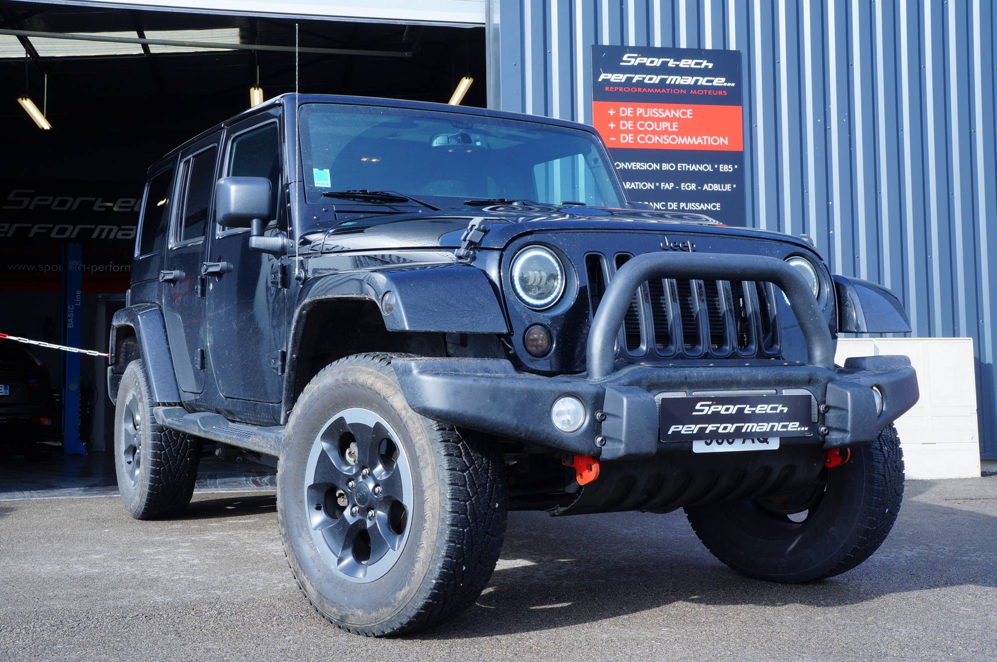 Faire reprogrammer à l'éthanol mon Jeep Wrangler près de Mâcon.