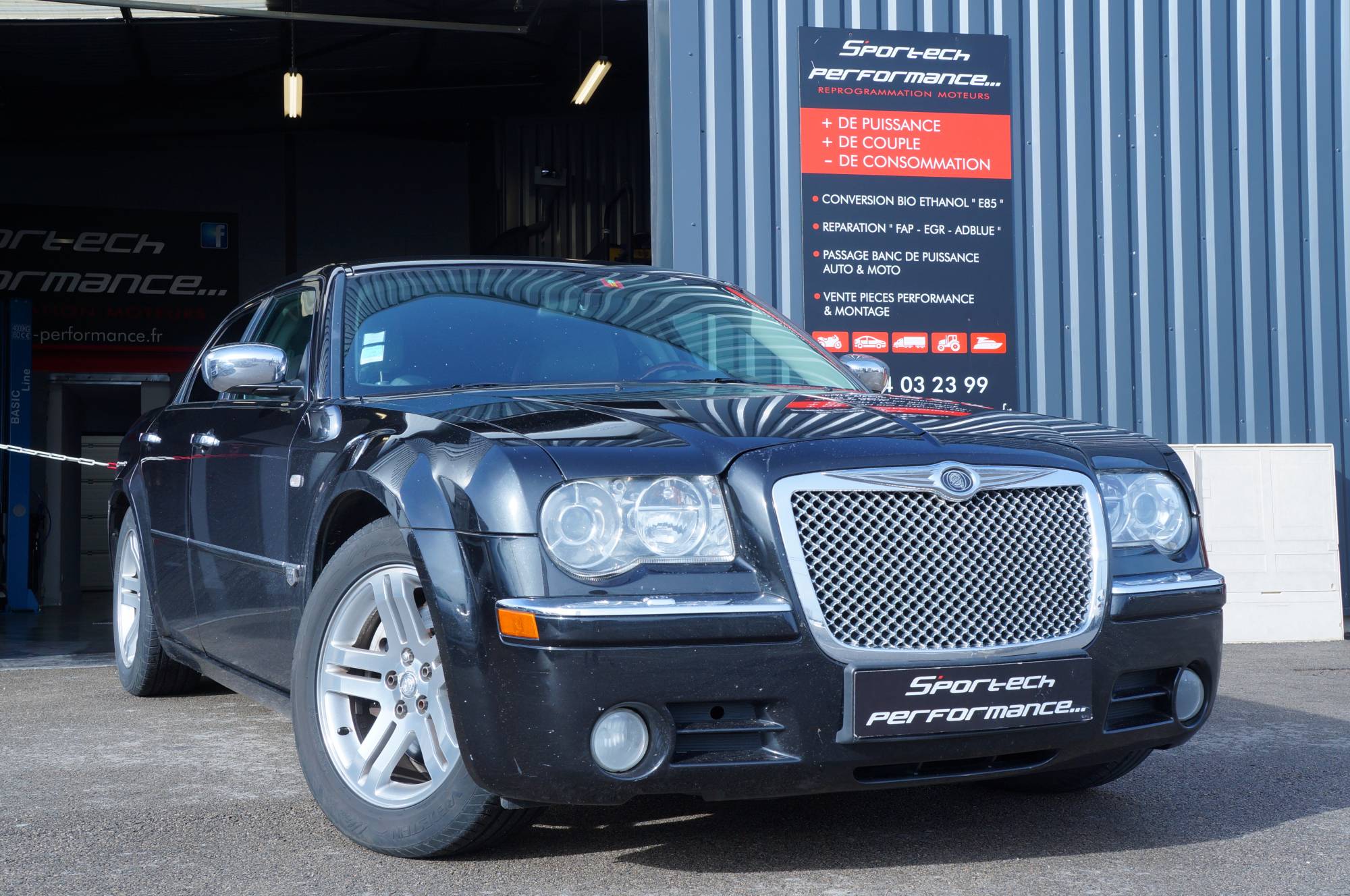 Reprogrammer à l'éthanol mon Chrysler 300c près de Mâcon 71