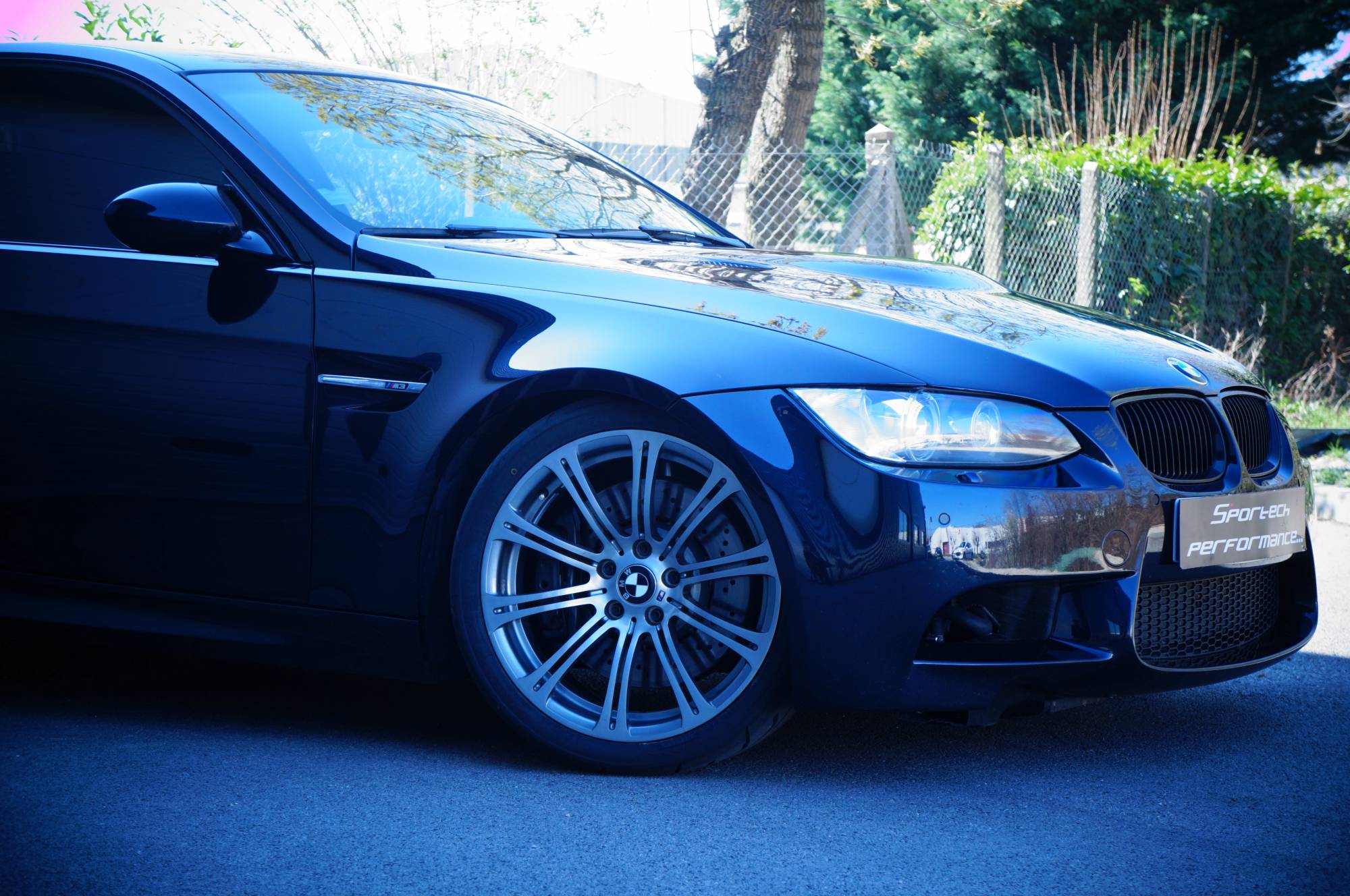 préparation BMW M3 E92 compresseur stage 3 près de Lyon.