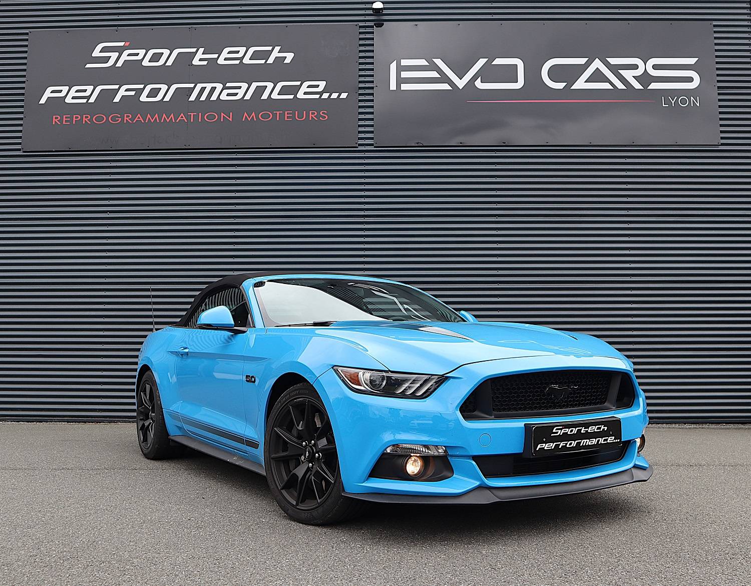 Convertir une Ford Mustang V8 431cv au bio éthanol près de Lyon