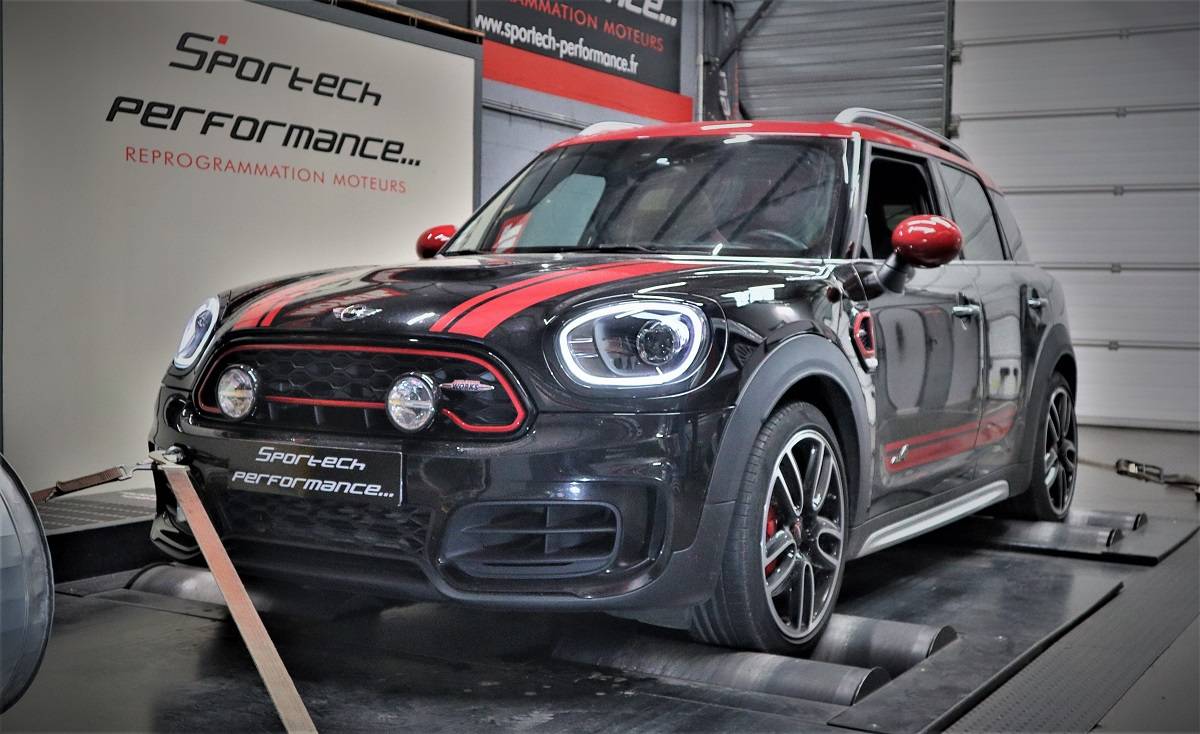 Reprogrammer une mini countryman jcw à l'éthanol près de Lyon