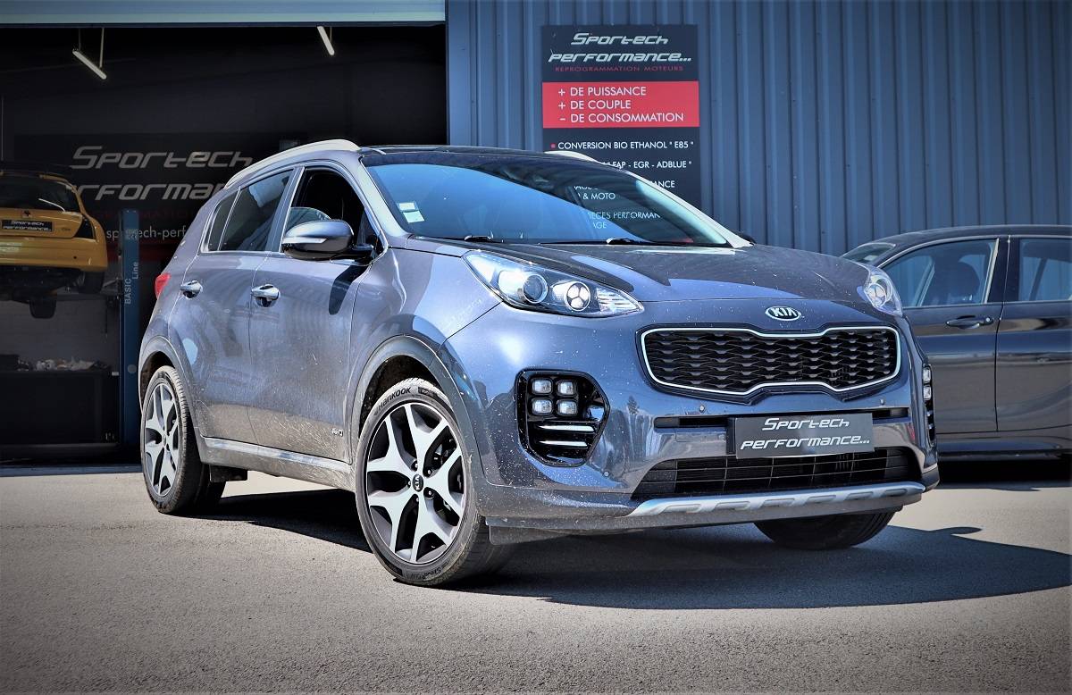 Ou faire reprogrammer à l'éthanol un KIA Sportage près de Lyon