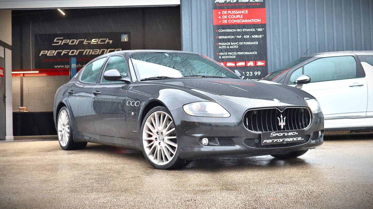 Conversion E85 pour Maserati quattroporte à Annecy
