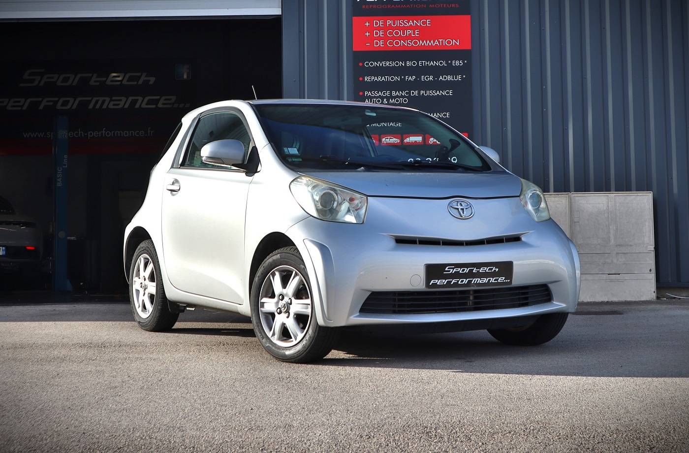 Reprogrammer une Toyota iq à l'éthanol près de Annecy