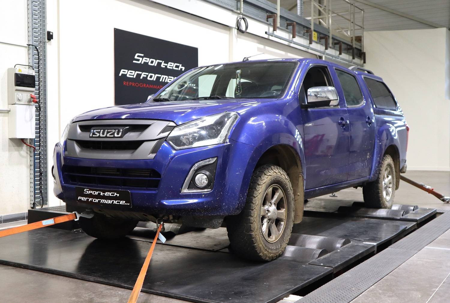 Reprogrammation moteur sur un ISUZU D Max à Lyon