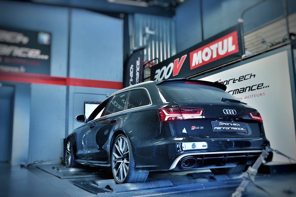 Echappement complet milltek pour Audi rs6 TFSi à Lyon