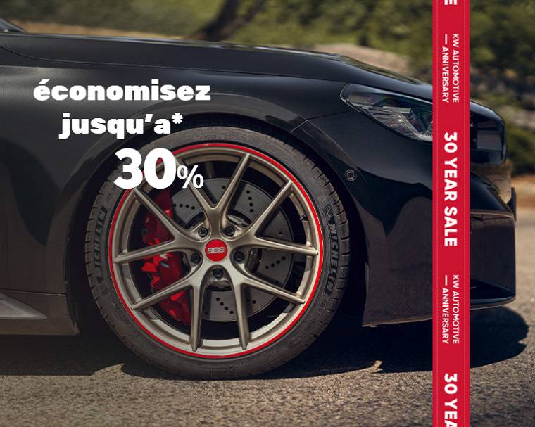 Des remises jusqu'a -30% sur de jantes BBS !